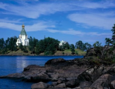 Патриарх Кирилл освятил часовню в честь Всех Валаамских святых на Валааме