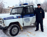 Участковый, спасший семью в Липецкой области, награжден ценными подарками