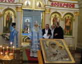 Сын немецкого офицера вернул монастырю в Бородино старинную икону