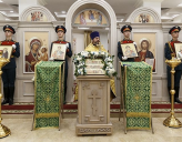 ИКОНЫ ПРАВОСЛАВНЫХ СВЯТЫХ ПЕРЕДАНЫ ХРАМУ ПРЕПОДОБНОГО СЕРГИЯ РАДОНЕЖСКОГО