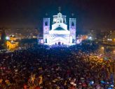 Около 50 000 верующих Черногории вышли на ночное молитвенное стояние