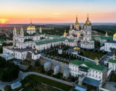В Почаевской лавре крестный ход с мощами прп. Амфилохия прошел без верующих