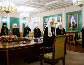 СОСТОЯЛОСЬ ЗАСЕДАНИЕ СВЯЩЕННОГО СИНОДА РУССКОЙ ПРАВОСЛАВНОЙ ЦЕРКВИ