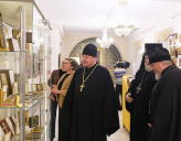ВЫСТАВКА СТАРИННЫХ ИКОН ОТКРЫЛАСЬ В АЛЕКСАНДРО-НЕВСКОЙ ЛАВРЕ