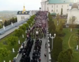 В Почаевской лавре состоялся крестный ход с мощами преподобного Иова