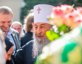 Первоиерархи РПЦ и РПЦЗ поздравили Блаженнейшего Онуфрия с Днем Ангела