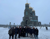 СТУДЕНТЫ-ХРИСТИАНЕ ИЗ ЕГИПТА ПОСЕТИЛИ ГЛАВНЫЙ ВОЕННЫЙ ХРАМ РОССИИ