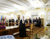 ЗАСЕДАНИЕ СВЯЩЕННОГО СИНОДА РУССКОЙ ПРАВОСЛАВНОЙ ЦЕРКВИ