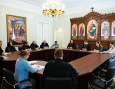 СОВЕЩАНИЕ ПО РЕСТАВРАЦИИ ЦЕРКОВНЫХ ОБЪЕКТОВ КУЛЬТУРНОГО НАСЛЕДИЯ В МОСКВЕ
