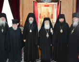 ПАТРИАРХ  ФЕОФИЛ III ВСТРЕТИЛСЯ С ИЕРАРХАМИ РУССКОЙ ЗАРУБЕЖНОЙ ЦЕРКВИ