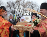 Десница вмч.Георгия Победоносца принесена в Ярославскую митрополию