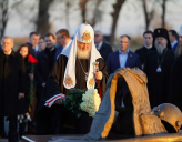 СВЯТЕЙШИЙ ПАТРИАРХ КИРИЛЛ ПОСЕТИЛ МЕМОРИАЛЬНОЕ КЛАДБИЩЕ «ГОРОД АНГЕЛОВ»