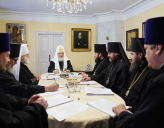 ЗАСЕДАНИЕ АРХИЕРЕЙСКОГО СОВЕТА МОСКОВСКОЙ МИТРОПОЛИИ