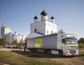 Орловская митрополия направила колонну помощи для беженцев