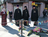 ЖЕРТВ ОДЕССКОЙ ТРАГЕДИИ ПОМЯНУЛИ В ОДЕССКОЙ ЕПАРХИИ